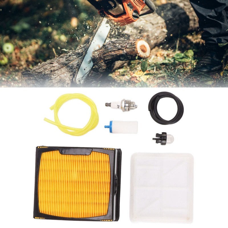 Concrete Saw Power Cutter Air Filter Fuel Line Gasoline Pipe
