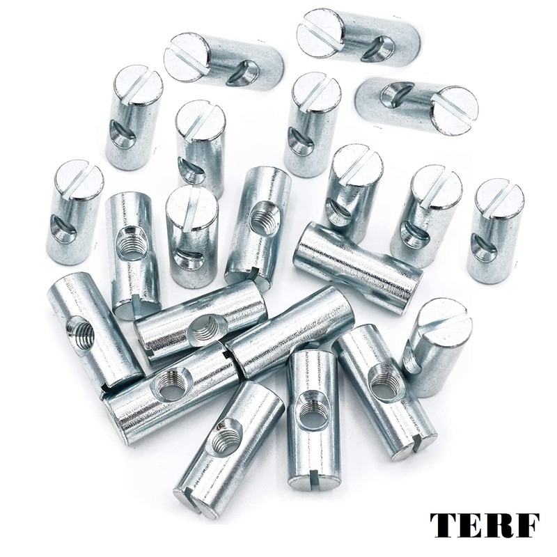TERF® M6 X 20mm Cross Dowel Barrel Nuts M6 (6mm)