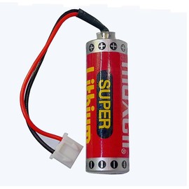 (5 Pack) MAXELL ER6C AA 3.6V 1800mAh PLC Battery for FX F2-40BL with Plug