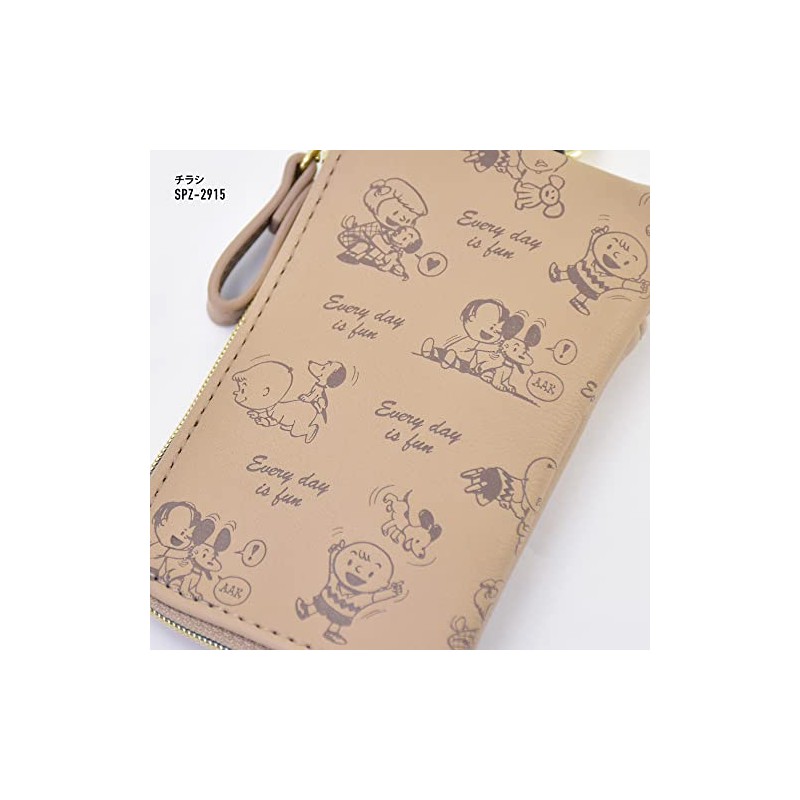 Snoopy Key Case, Pass Case, Commuter Holder, Card Case, Reel