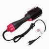 MultiFunctional Hair Dryer Blowing Comb Adjustable Hair Straightening Curler Styling