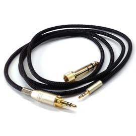 6.35mm/3.5mm male to 2.5mm male Replacement Audio upgrade Cable For Bose oe2 oe2i Headphones 1.2m