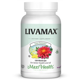 Maxi Health Maxi Health Livamax - Liver Formula - with Milk Thistle and Dandelion Root - 120 Capsules - Kosher