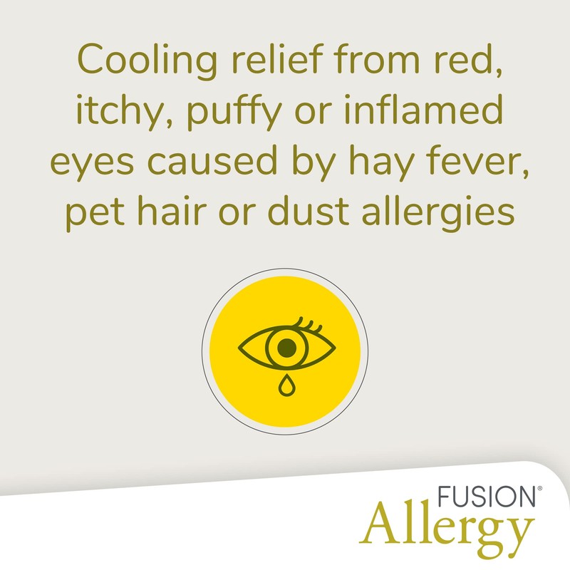 Fusion Allergy Cooling Mask - Featuring HydroCool Technology - A