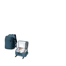 livbote Wizzair Vueling Ryanair Hand Luggage Backpack 40 x 30 x 20 cm Travel Backpack Waterproof Travel Backpack, H-Peacock Blue-2, Travel backpack with vacuum bag and hand pump