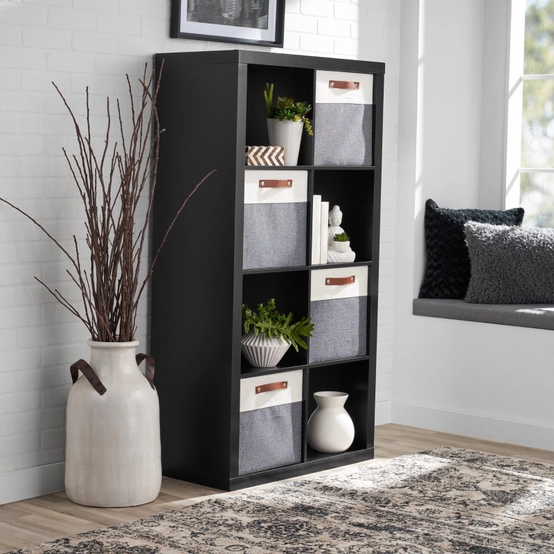 Better Homes and Gardens 8 Cube Storage Organizer, Multiple Finishes