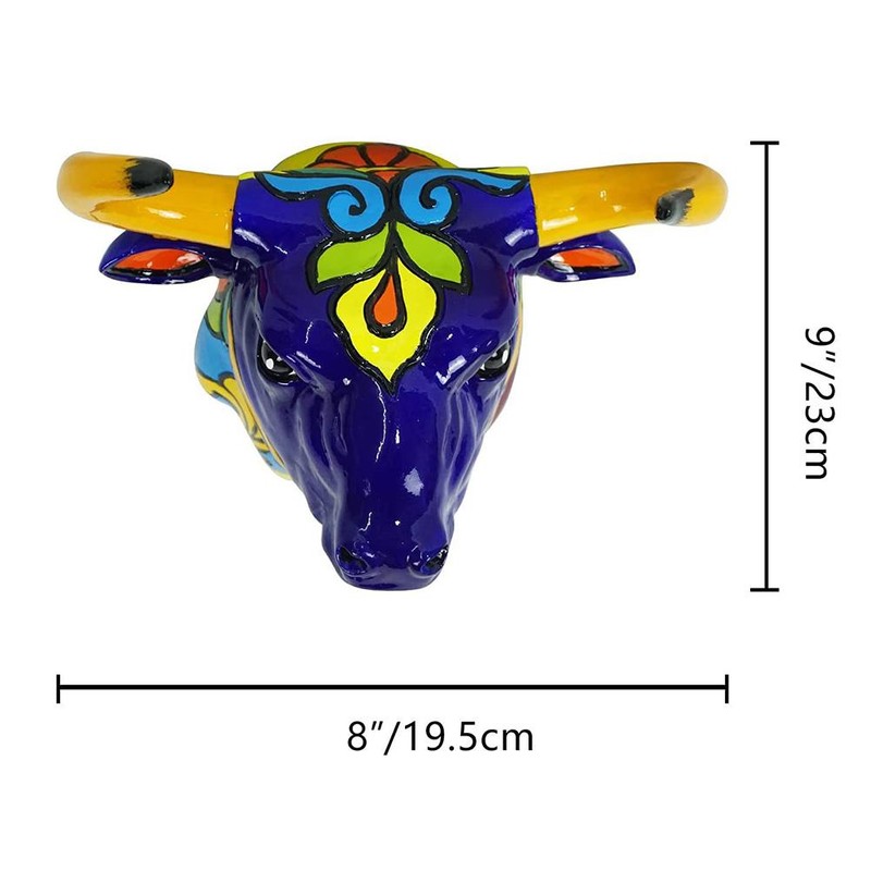 Bull Head Resin Wall Decoration Cow Head Ornaments Resin Crafts