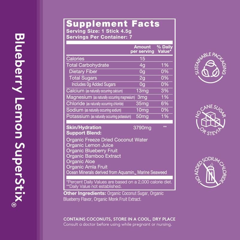 Sol-ti Blueberry Lemon SuperStix® - Flavor: Chlorophyll Lemon SuperStix