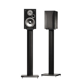 SANUS BF31-B1 31" Speaker Stands for Bookshelf Speakers up to 20 lbs - Black - Set of 2