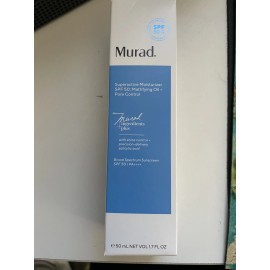 Murad Superactive Moisturizer SPF 50 Mattifying Oil + Pore Control 1.7 Oz