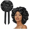 Silk Single-Layer Hair Bonnet - Breathable Design for Your Hair