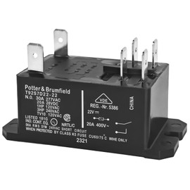 T92S7D22-22 OEM Replacement Furnace Relay - DPST General Purpose Relay for Enhanced Furnace Performance
