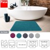 PANA Fluffy Bath Mat Set, Microfibre Bath Mat, Fluffy and