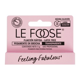 Pegamento Transparente Para Pestaña En Brocha Le Foose 5g