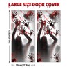 Wohohoho 11 Sheets/202 Pcs Bloody Halloween Decorations Set. 2 Giant
