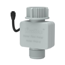 LinkTap - Medidor de flujo micro compatible con el temporizador de agua LinkTap G2S y G2, ideal para riego por goteo (0.05-1.3 GPM)