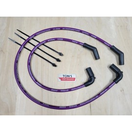 Ton's Performance Purple Silicone 10mm Spark Plug Wires Harley H-D FLT FLHT FLHR FLTR 2009-2015