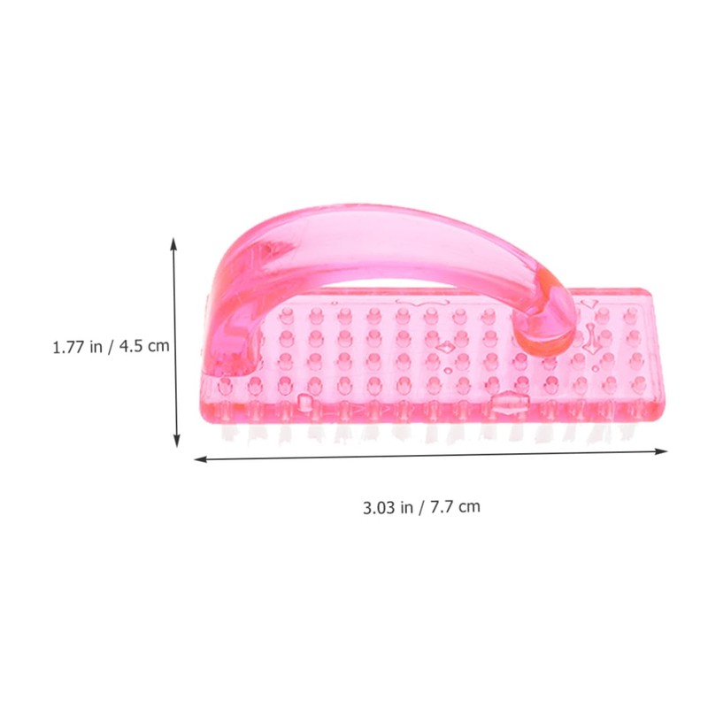 FOMIYES 4pcs Nail Scrub Brush for Fingernails Toenails Cleaning Tools
