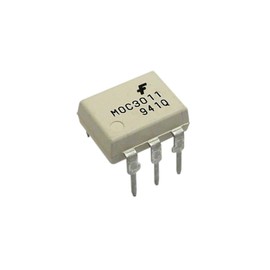 Optoacoplador MOC3011 Con Salida a Triac DIP-6 (4 Piezas)