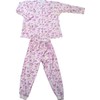 Kowa Seisakusho PA04 Easy Changing Pajamas, Women's, Pink, L