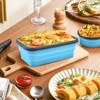 8 Pack Collapsible Food Storage Containers with Lid & Air