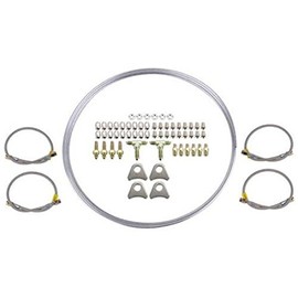 Universal Mild Steel -3 AN Complete Brake Line Kit