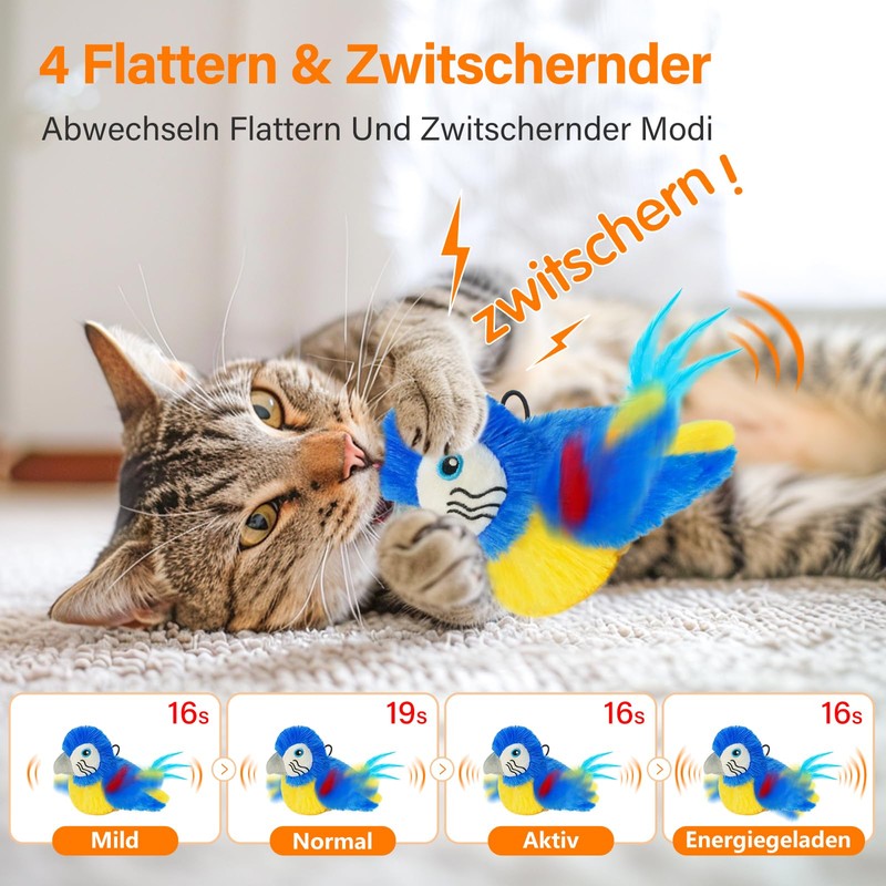 Lepawit Cat Toy, Interactive Cat Toy, Electric for Indoor Cat