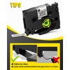 VolenGo Heat Shrink Label Tape for E1000 Label Maker -