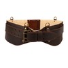 TOURBON Genuine Leather Tool Belt for Carpenters Electricians Padded Work