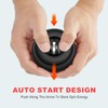Xerceo All-Metal Auto-Start Power Gyro Ball, with LED Light, for