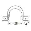 SANEI (サンエイ) Plumbing Parts Stainless Steel Saddle Band for Pipe