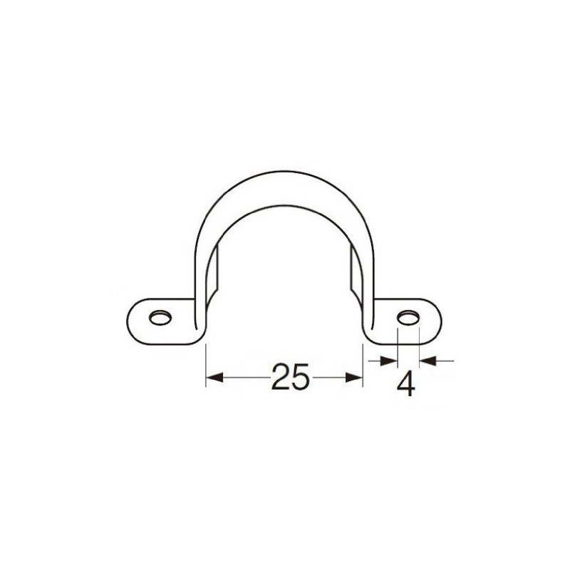 SANEI (サンエイ) Plumbing Parts Stainless Steel Saddle Band for Pipe