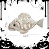 Halloween Animal Skeleton Decor Halloween Decorative Horrible Cow Bat Spider