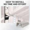 AOTHOTOP Shelf Support Clips Metal Shelf Clips for Adjustable Shelf