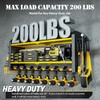 Power Tool Organizer Wall Mount, Large 8 Drill Holder Wall