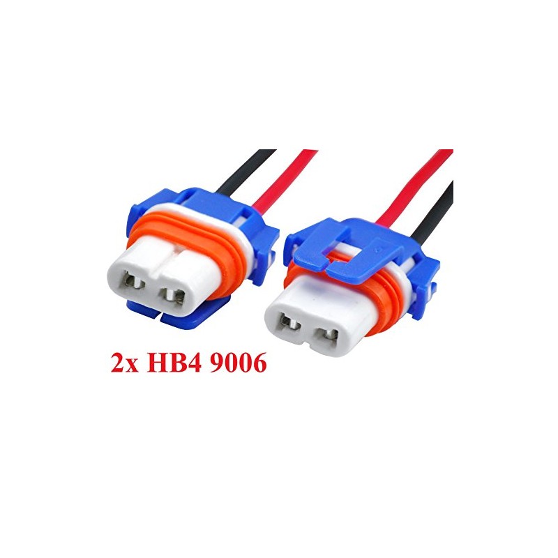Intersale 2x Ceramic Socket HB4 9006 P22d 51W-100W Suitable for