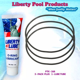 POOLTEK USA Model 181 & 241 Cover O-ring Fits PTK-268 + LUBE + TUBE Gold Marc For Hayward ®