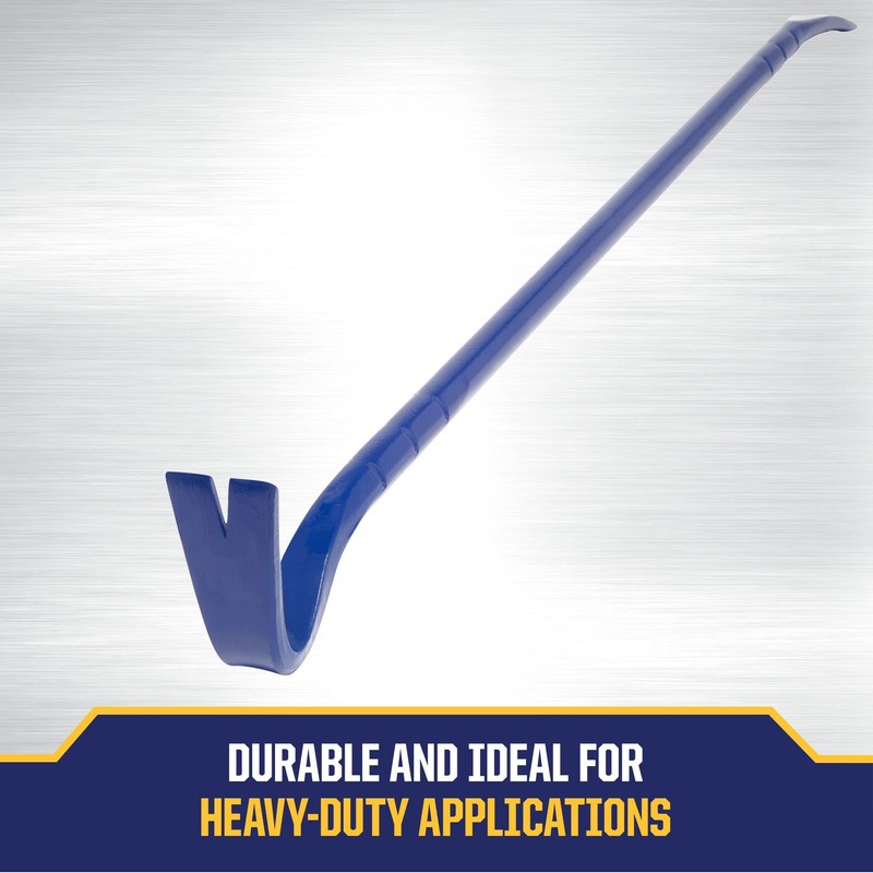 IRWIN Pry Bar, 42 inch, Heavy Duty Steel Bar, 90