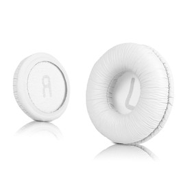 Krone Kalpasmos Universelle Ersatz-Ohrpolster kompatibel mit Sony MDR-ZX110/MDR-ZX330BT/V150/WH-CH500; JBL Tune 600bt/T500BT/T450BT 70 mm runde On-Ear-Kopfhörer