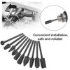 Bestgle 10pcs 3mm 1/8" Shank Rotary Burr Rasp Set Carbon