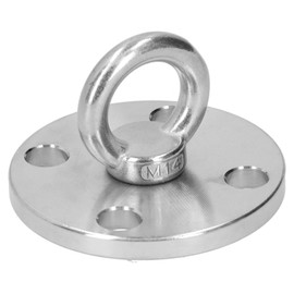 Fixing Hanger, 500kg Bearing Range Silver Anti? Ceiling Mount Hook, Stainless Steel for Hanging Chair Outdoor Swing(DG-08)