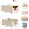 Homsorout Closet Organizers and Storage - Large Stackable Storage Bins