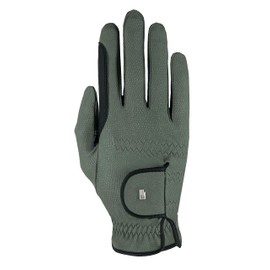 Roeckl Sports Riding Gloves Malta, Tournament Summer Glove, Bay Leaf 7.5