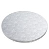 Juvale 3-Pack 12 Inch Cake Drum - Silver, Round, Corrugated