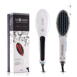 Professional Series Pro Cabello Advanced Ion & Infrared 5500 Straightening Hair Brush White. New