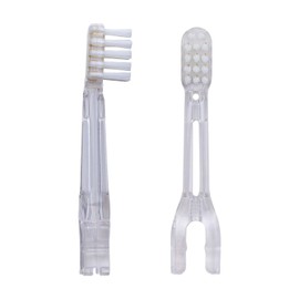 SOLADEY SOLADEY Exclusive Replacement Brushes (4-pack) for Infants/Toddlers/Long-lasting Soft Bristles (Chiken)