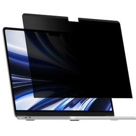 MacBook Air 13.6 M2 Privacy Protection Film Magnetic Blue Light Protection Film Anti-Glare Anti-Scratch Double Sided Easy to Remove and Remove from Mamol