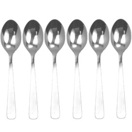 Nagao Lilac Demitasse Spoon, 5 + 1 pcs, Commercial Use, Made in Japan