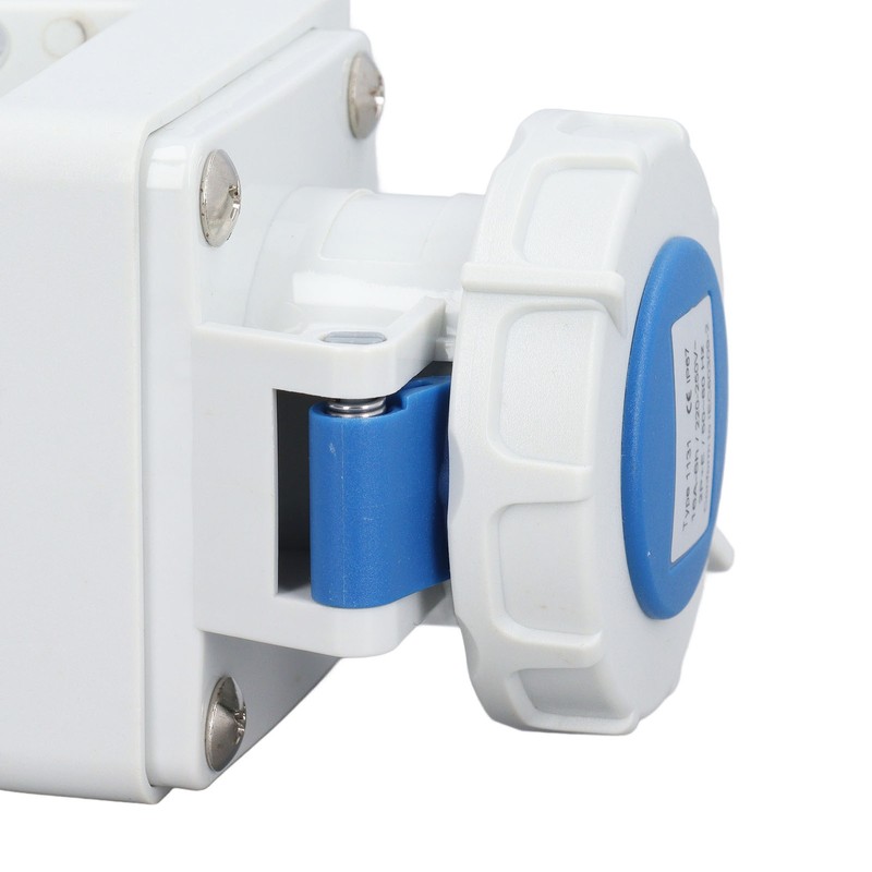 Industrial Power Connector IP67 Waterproof Dustproof 3 Core 16A 2P+E