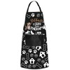 JNIAP Pitbull Kitchen Apron Pitbull Cooking Apron Pitbull Mom Gift